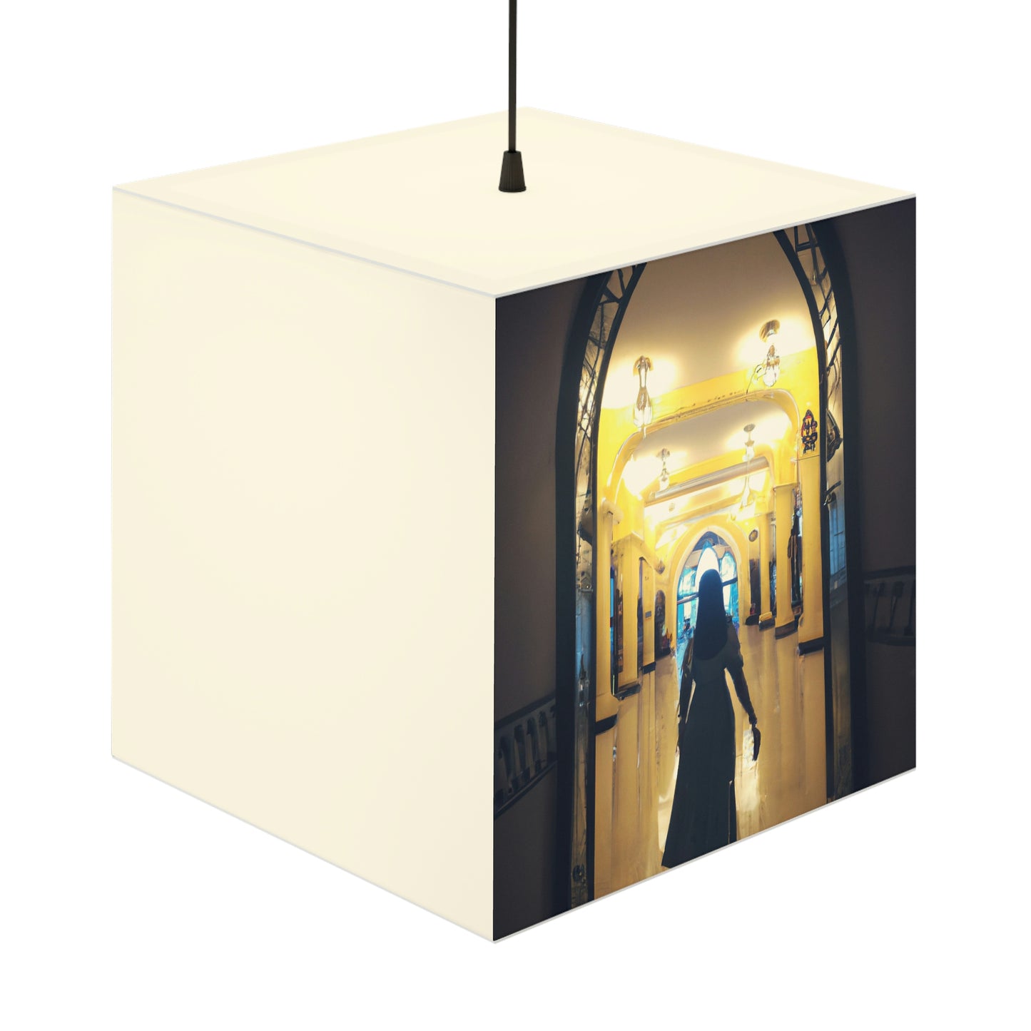 "Escape From the Enchanted Palace" - The Alien Light Cube Lamp