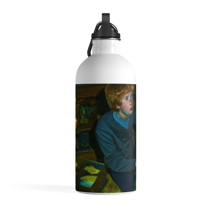 The Attic's Secrets: A Tale of Magic and Redemption - The Alien Stainless Steel Water Bottle