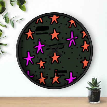 "Abandoned in the Glittering Night Sky" - The Alien Wall Clock