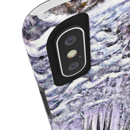 "Frost-Tipped Falls of Glistening Grief" - The Alien Tough Phone Cases