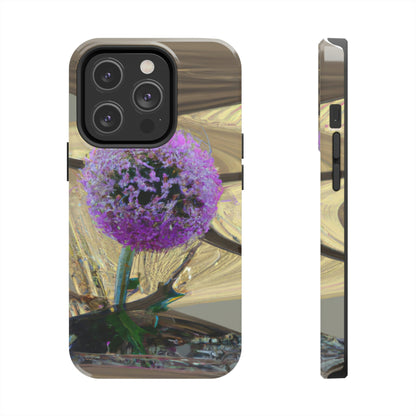 „A Blooming Miracle: Beauty in Chaos“ – The Alien Tough Phone Cases