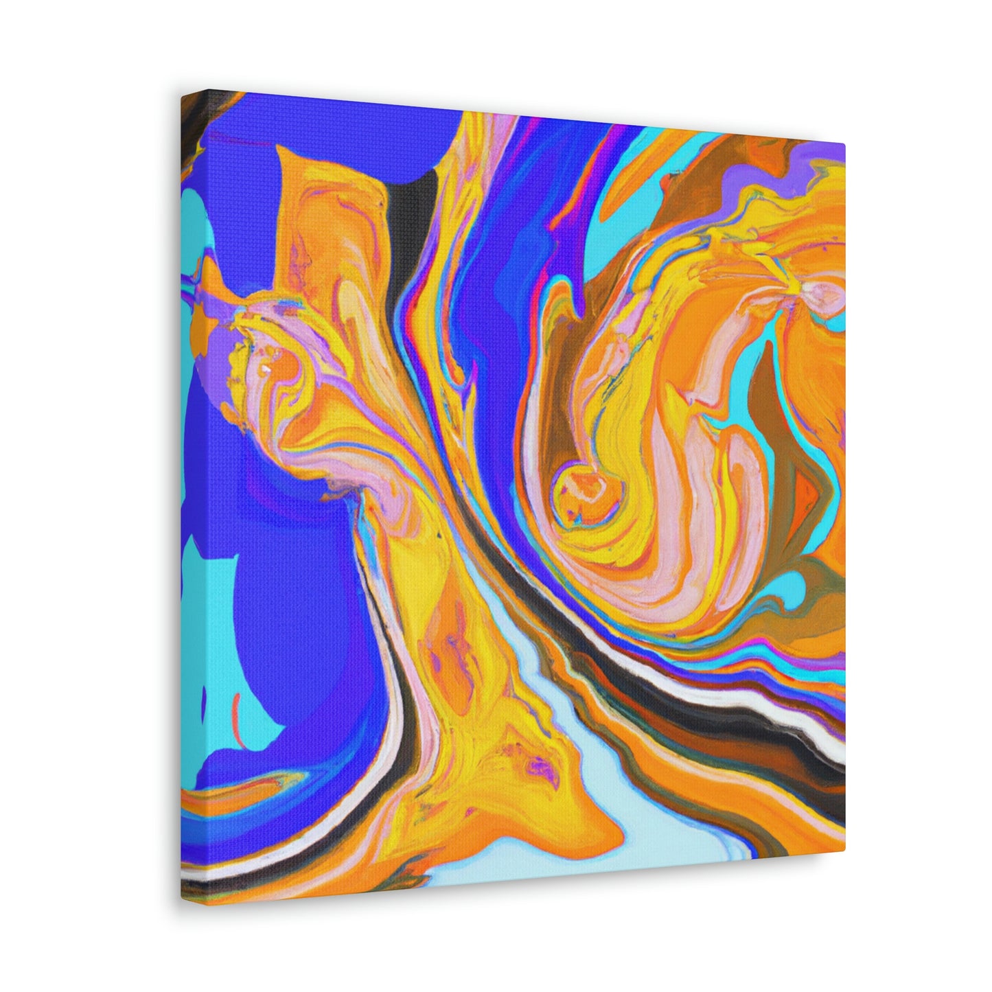 "Earth's Reflection: An Abstract Representation of Nature's Beauty" - The Alien Canva.