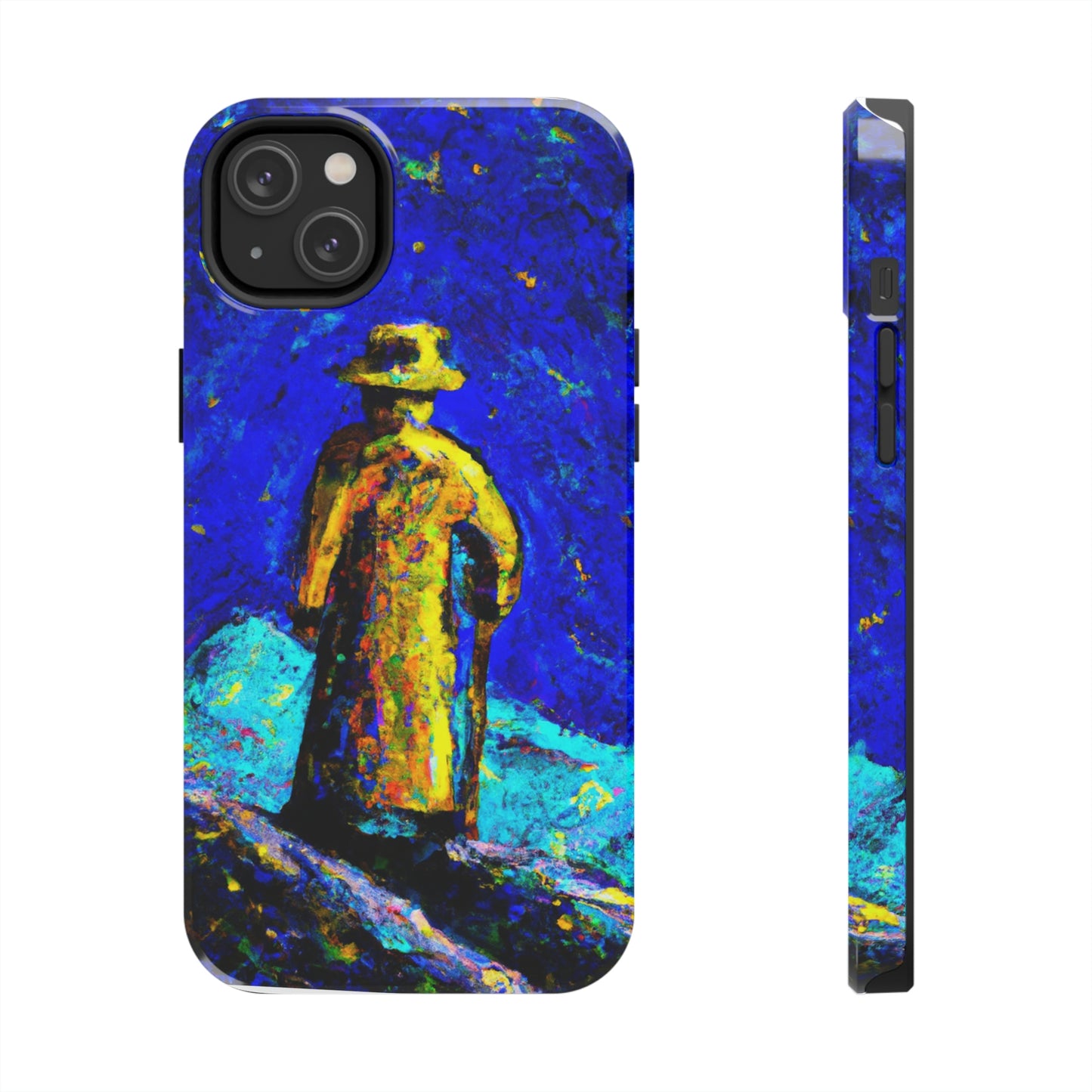 "Lone Mage on the Frozen Summit" - The Alien Tough Phone Cases