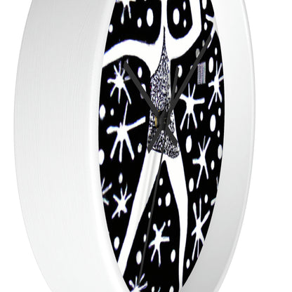 "Dancing Among the Galactic Light" - The Alien Wall Clock