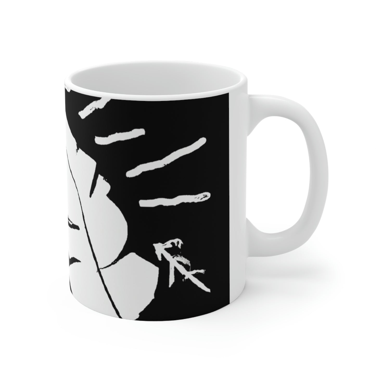 Lost in the Shadows: The White Feather's Journey - The Alien Taza de cerámica 11 oz