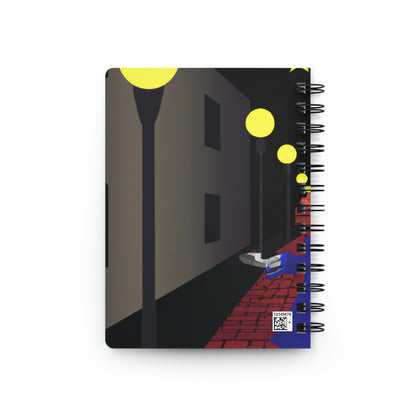 "Alley Star Juggler" - The Alien Spiral Bound Journal