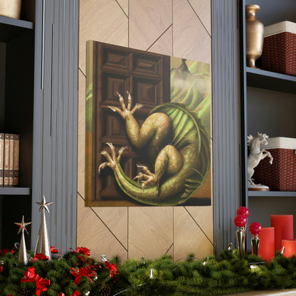 Guardian of the Hidden Door: The Slumbering Dragon - The Alien Canva