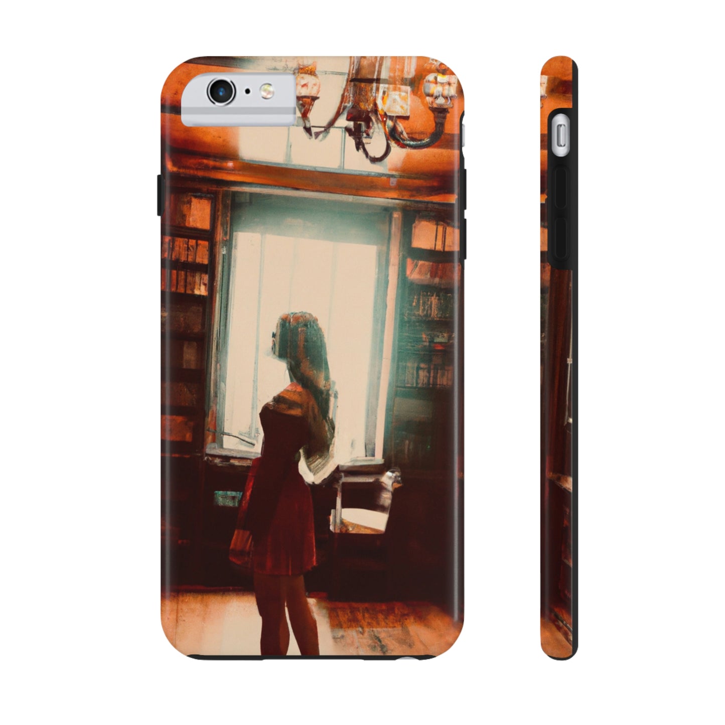 "The Enchanted Library Maze" - The Alien Tough Phone Cases