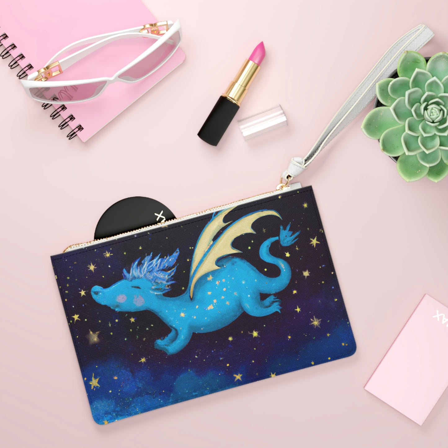 "Drifting Among the Stars: The Story of a Baby Dragon" - The Alien Clutch Bag