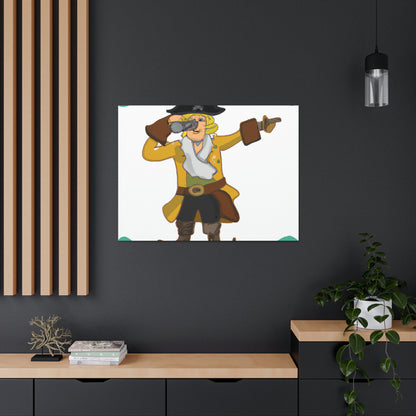 "A Pirate's Journey Through Time" - The Alien Canva