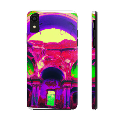 Mystical Madness: Crazy Colors in the Forgotten Cathedral - The Alien Tough Phone Cases