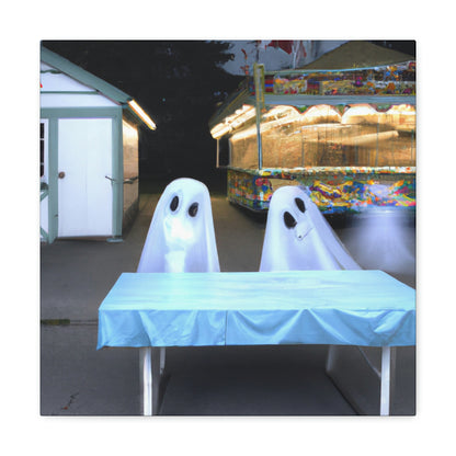 "The Carnival of the Candy-Stealing Ghosts" - The Alien Canva