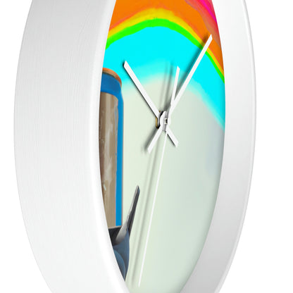 "A Toast To Possibility" - The Alien Wall Clock