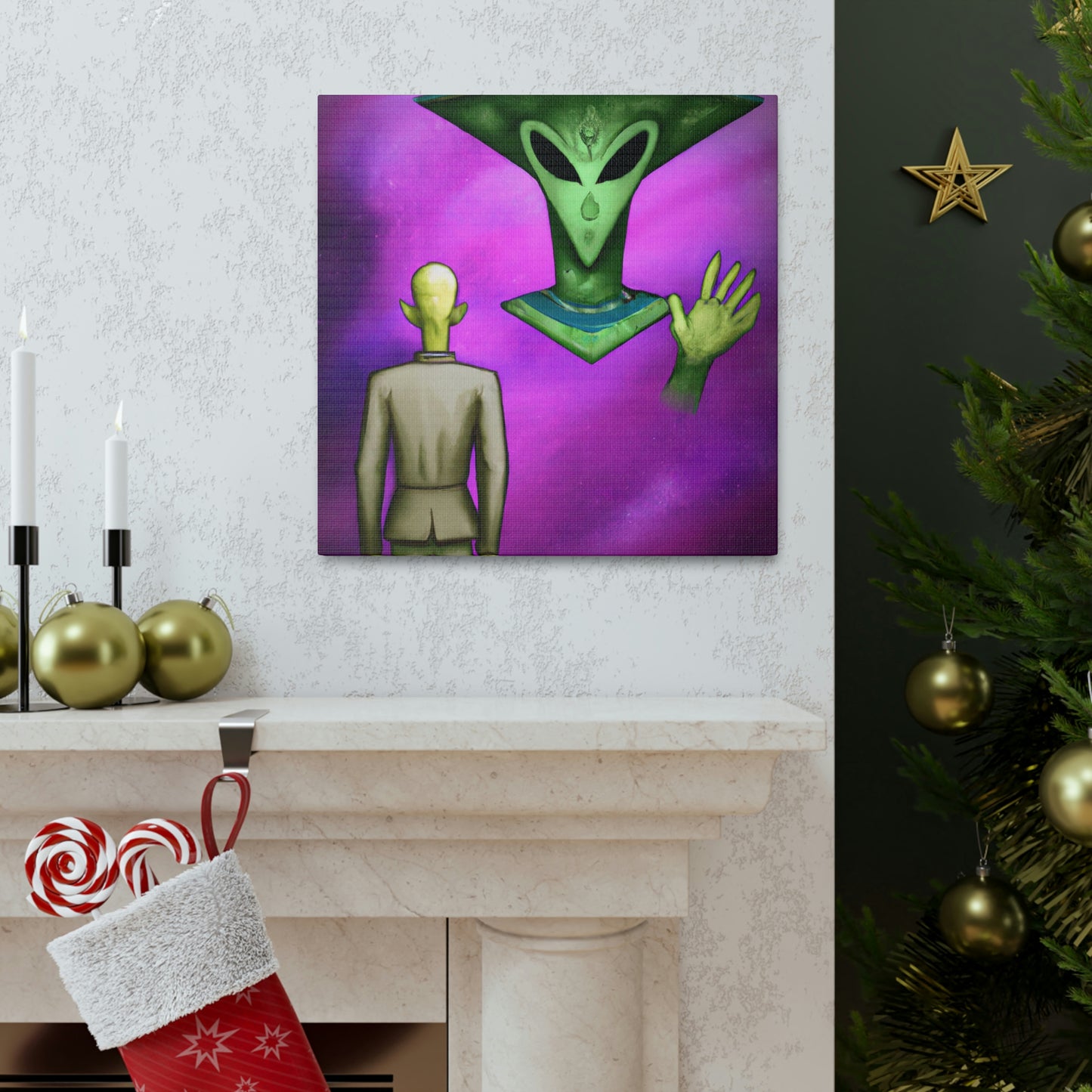 "Outsmarting the Alien Tyrant" - The Alien Canva