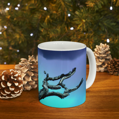 "Alone Against the Storm" - The Alien Ceramic Mug 11 oz