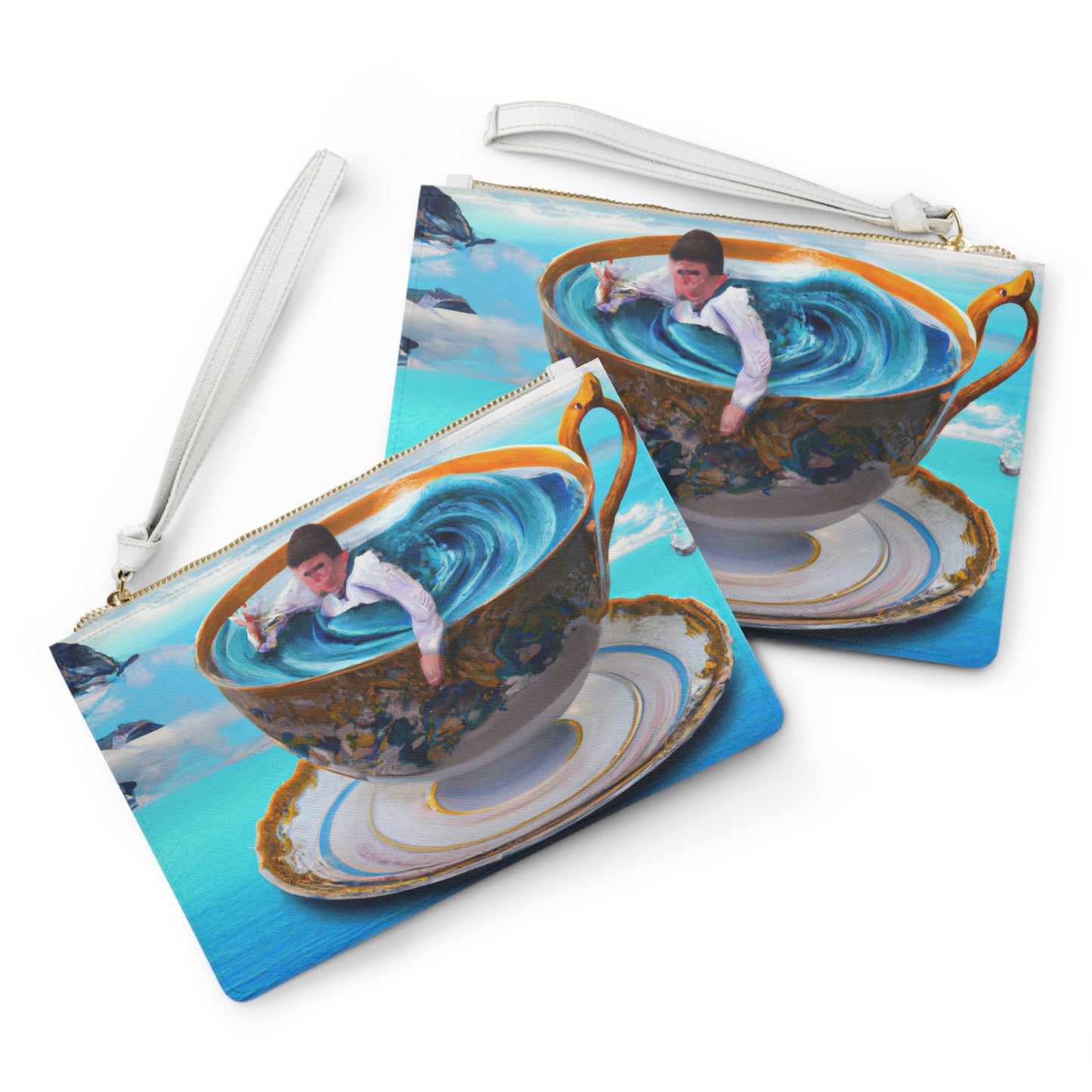 "Adrift in a China Cup: The Story of a Lost Child's Oceanic Adventure" - The Alien Clutch Bag