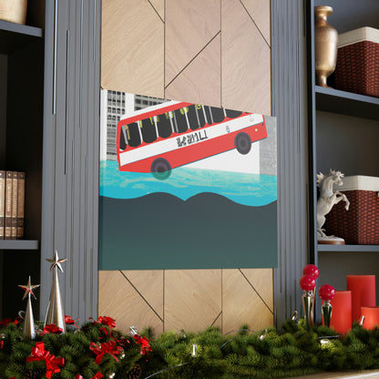 "The Great Escape: Flying the Bus Out of a Sinking City" - The Alien Canva