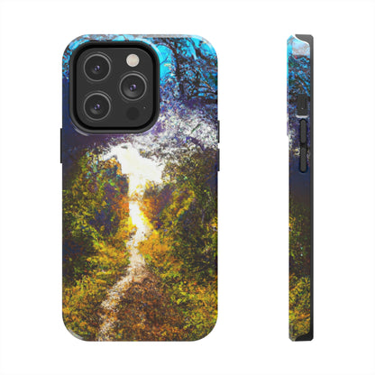 "A Beam of Light on a Forgotten Path" - The Alien Tough Phone Cases