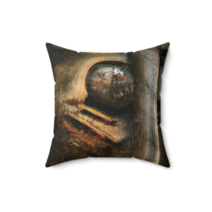 The Doghouse of Mystery. - The Alien Square Pillow