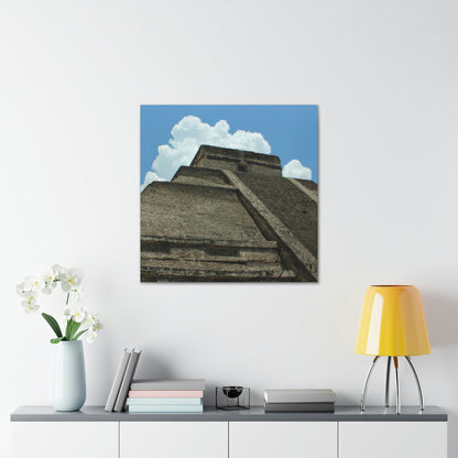 "The Ancient Pyramid's Hidden Treasures" - The Alien Canva