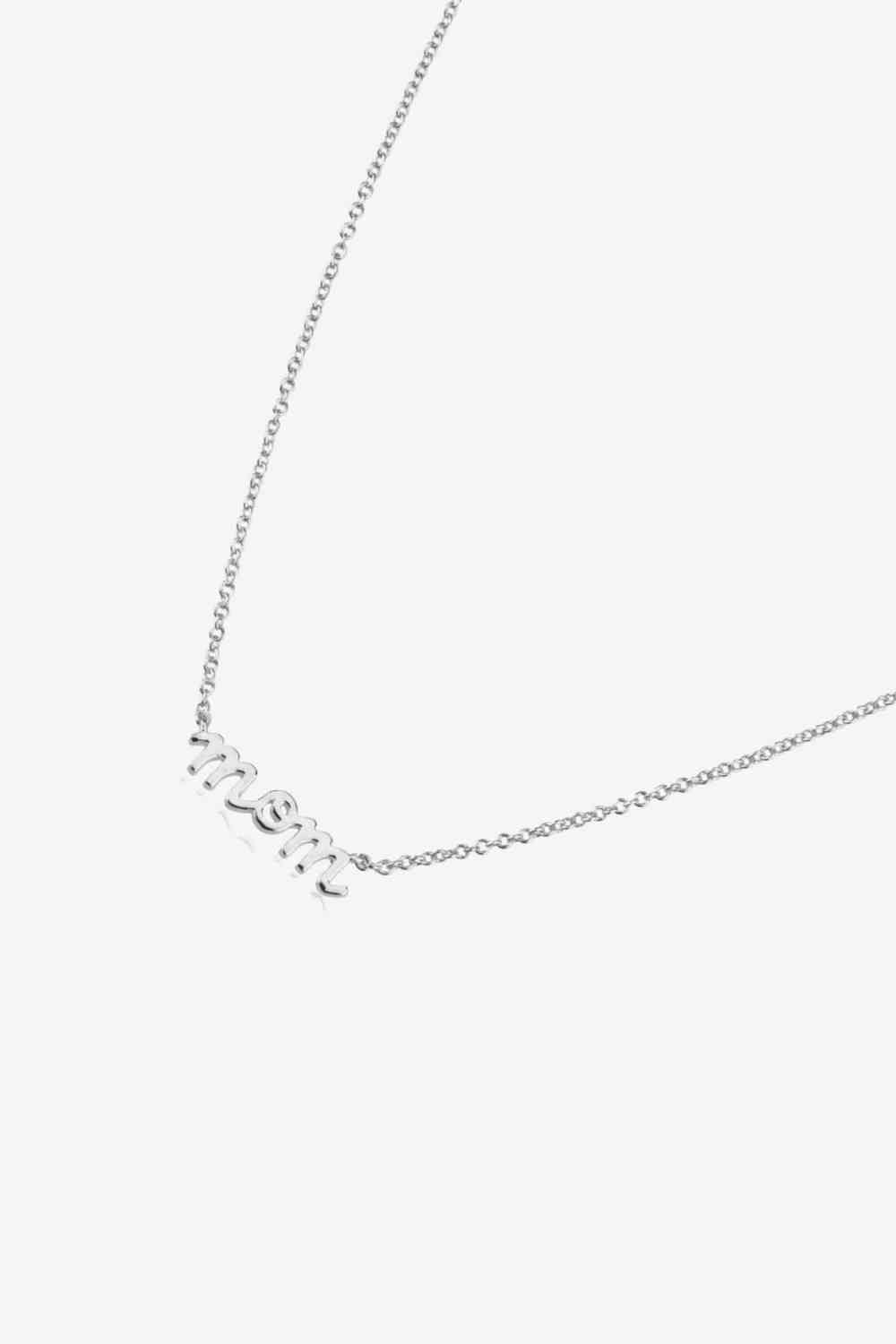 MOM 925 Sterling Silber Halskette