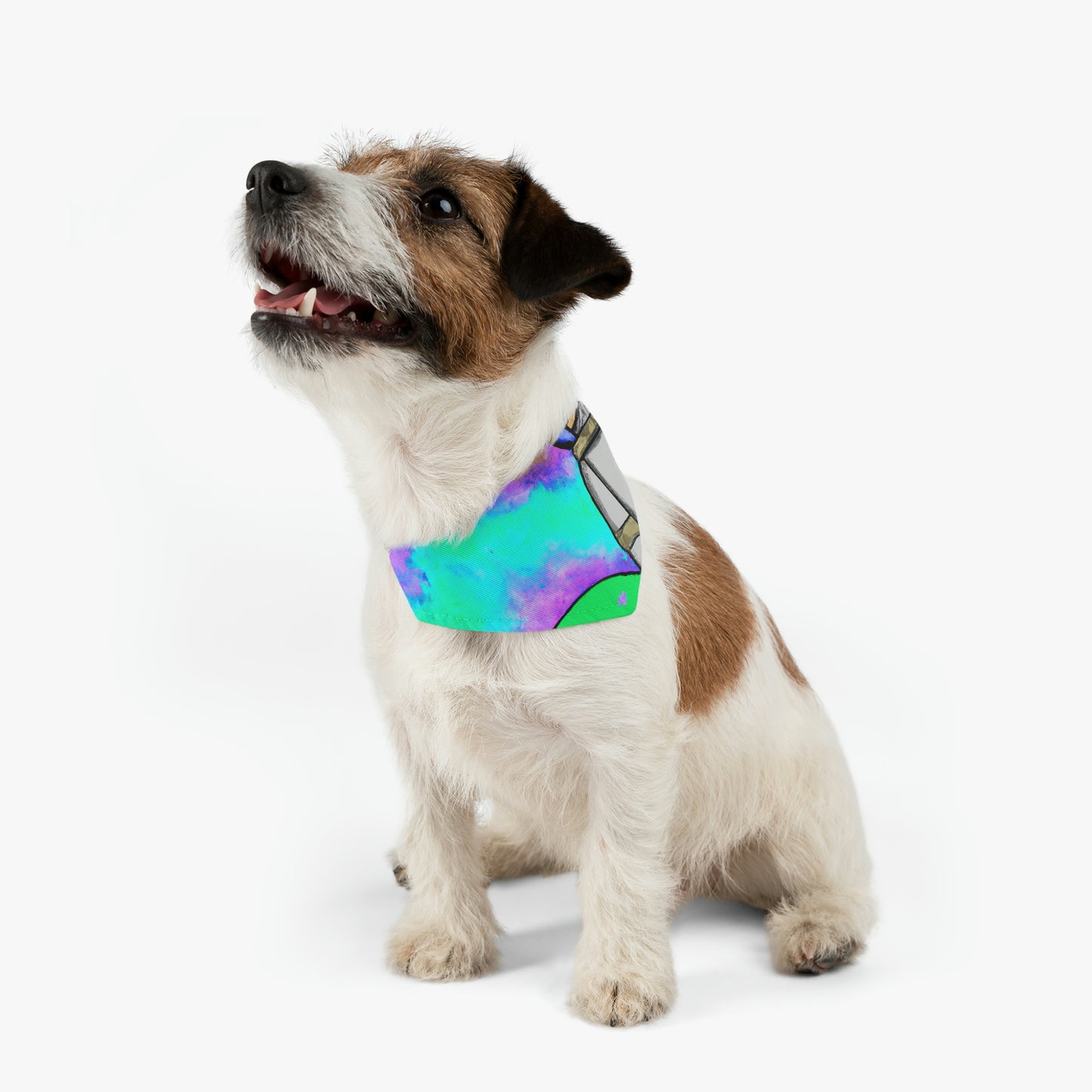 "Alone in the Alien Sky" - The Alien Pet Bandana Collar