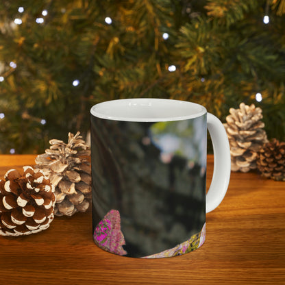 "The Forgotten Temple of the Purple Butterfly" - The Alien Ceramic Mug 11 oz