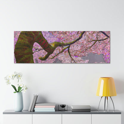 "A Moment of Calm Beneath the Cherry Blossoms" - The Alien Canva