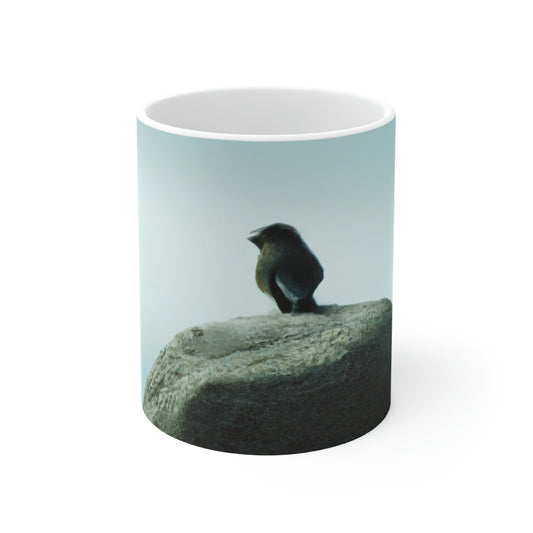 "A Wingspan Above History" - The Alien Ceramic Mug 11 oz