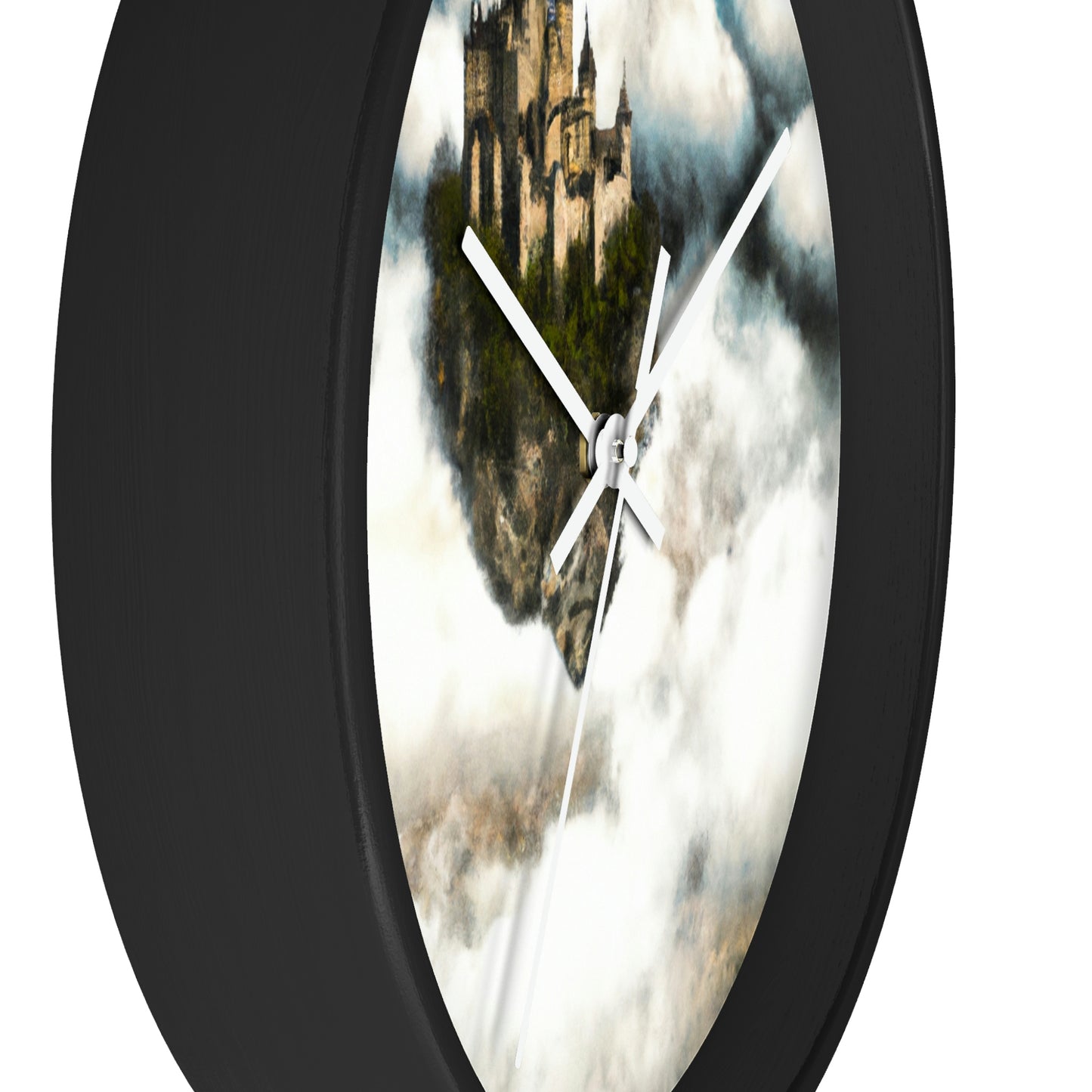 Mystic Castle in the Sky - The Alien Wall Clock