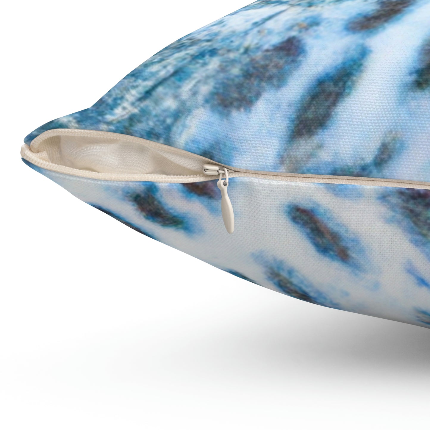 "Lonely Perch of the Snow Leopard" - The Alien Square Pillow