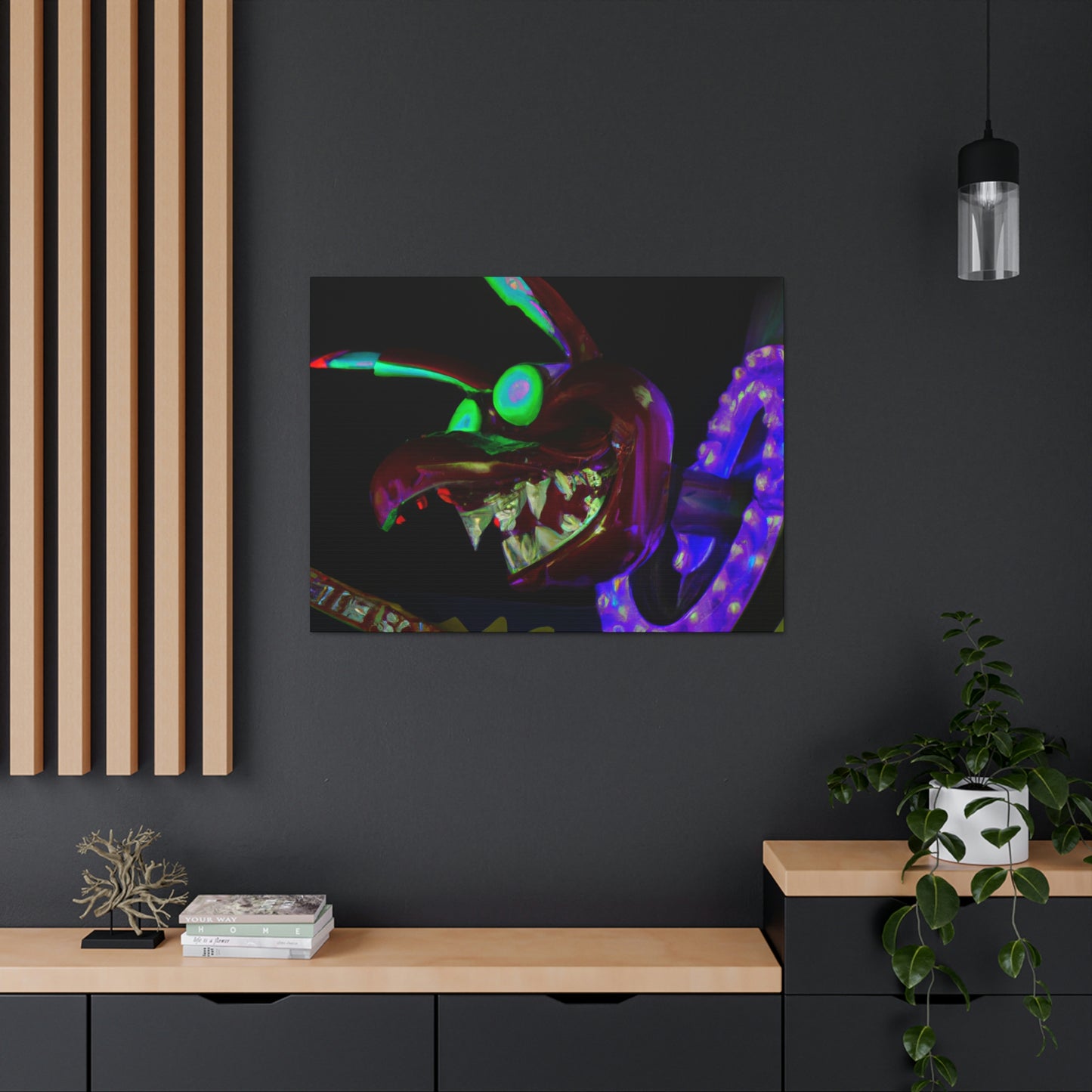 "Karneval der Verdammten" - Die Alien-Canva