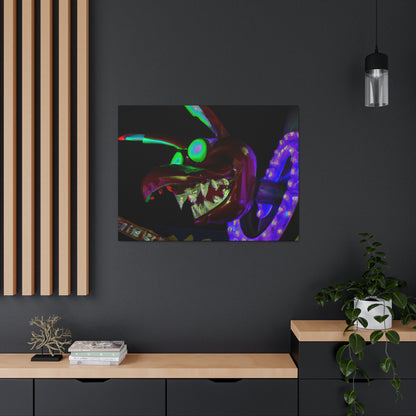 "Karneval der Verdammten" - Die Alien-Canva