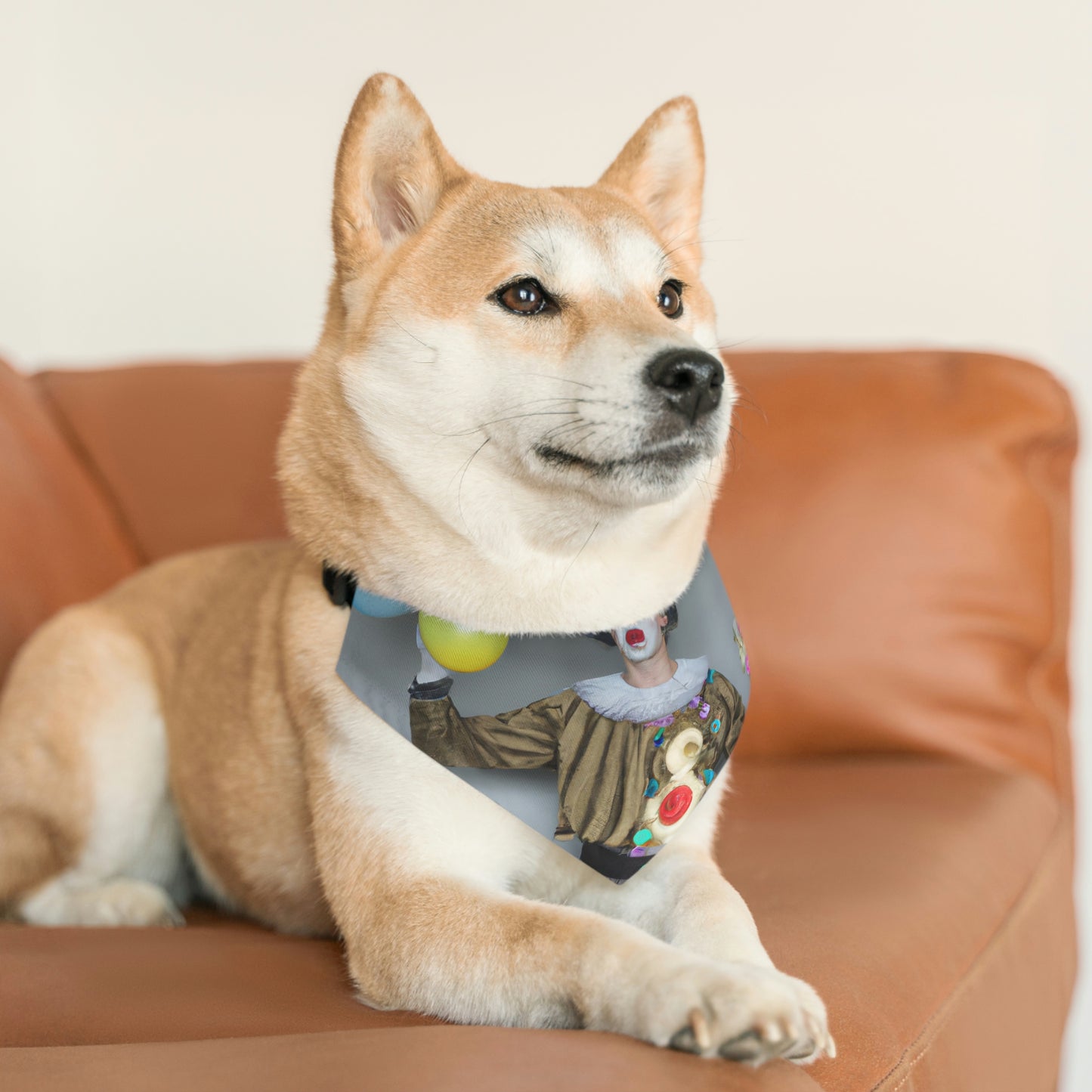 "Hacer payasadas con globos" - The Alien Pet Bandana Collar