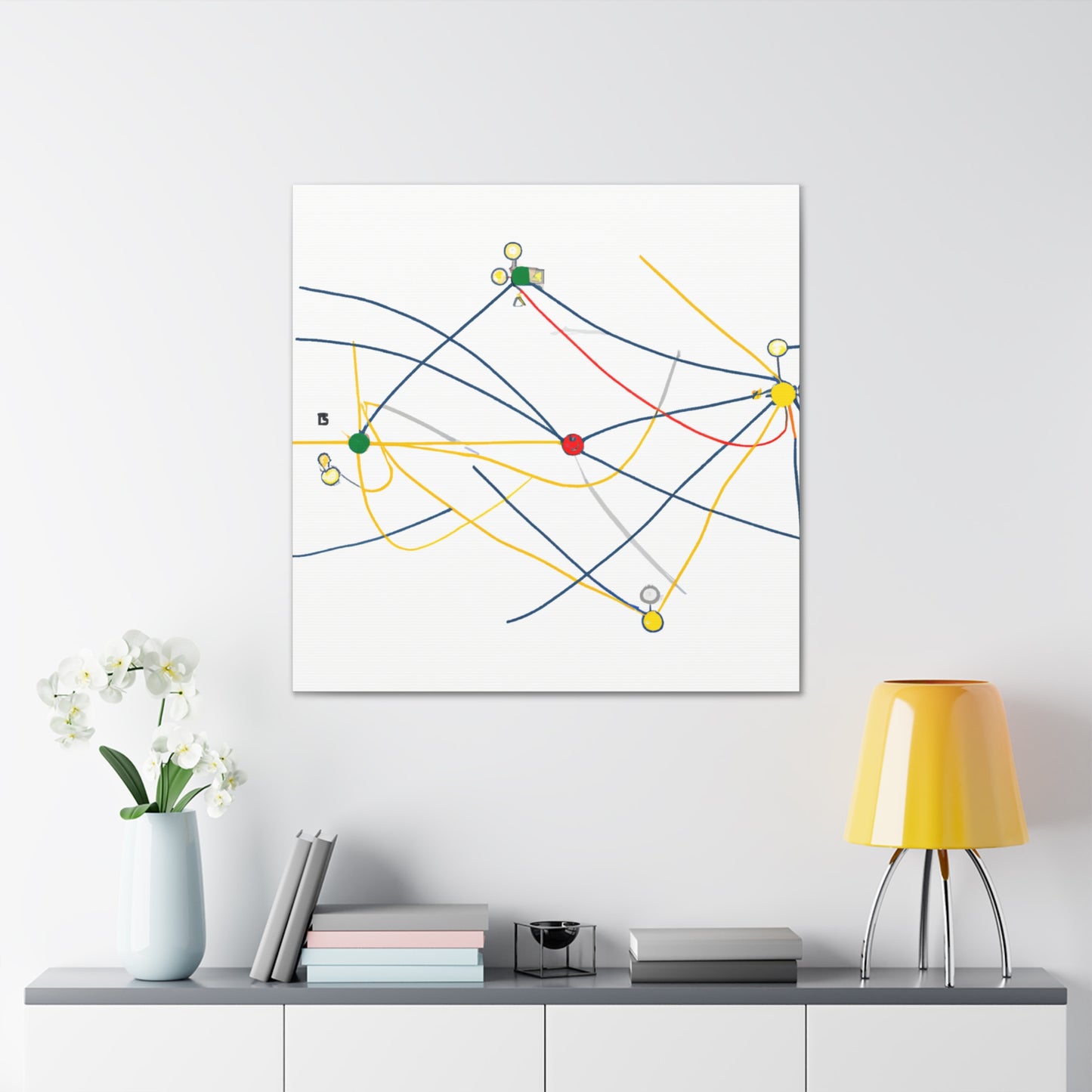 "Exploring the Dynamic Topology: Artful Visualization of a Network Structure." - The Alien Canva