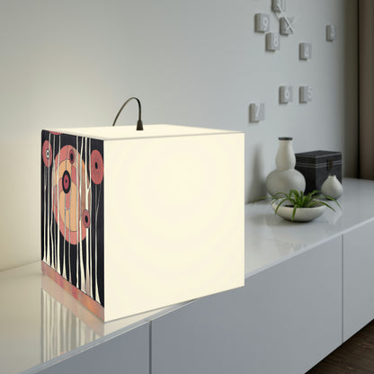 "Eclipse in the Shadowland". - The Alien Light Cube Lamp