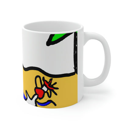 Einsamkeitsinsel der Meerjungfrau. - The Alien Keramikbecher 11 oz