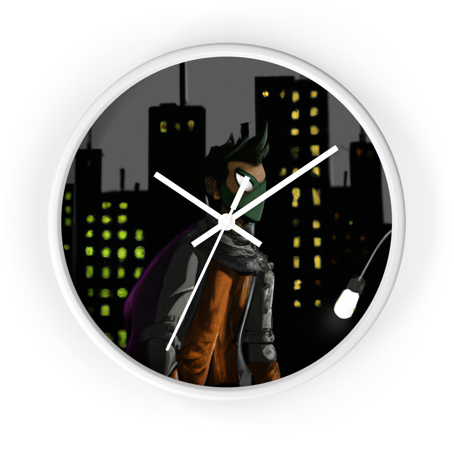 "Stranded in Mystery City" - The Alien Wall Clock