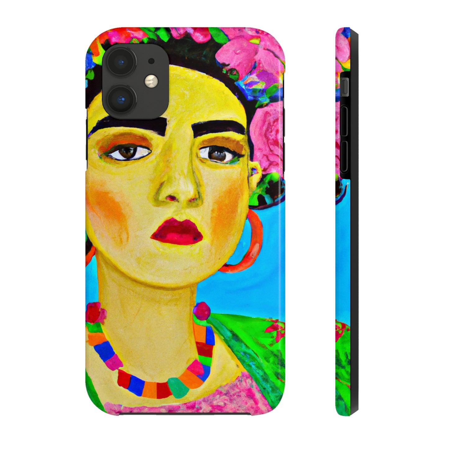 "Fierce and Free: A Frida Kahlo-Inspired Tribute to Mexican Women" - The Alien Tough Phone Cases