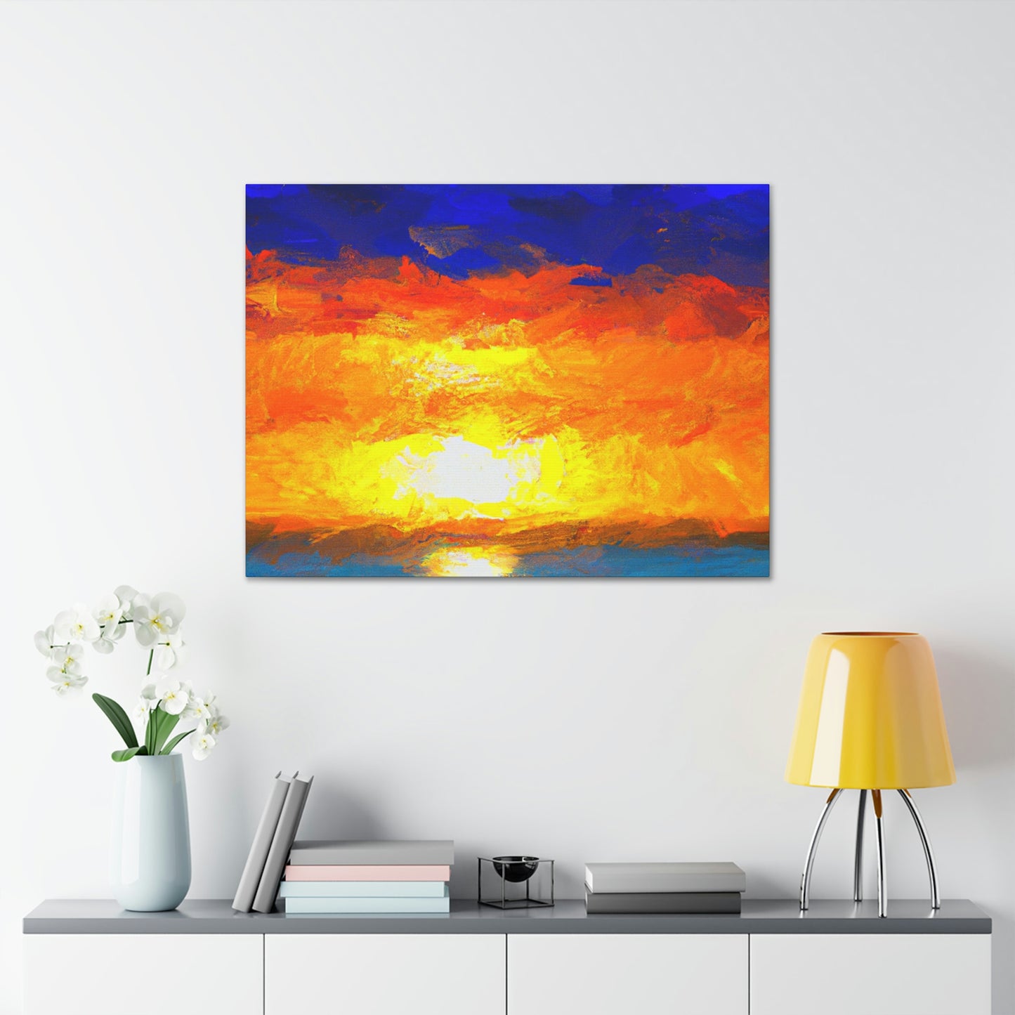 Sunrise Seascape Artist - Peter Ocean - Canvas