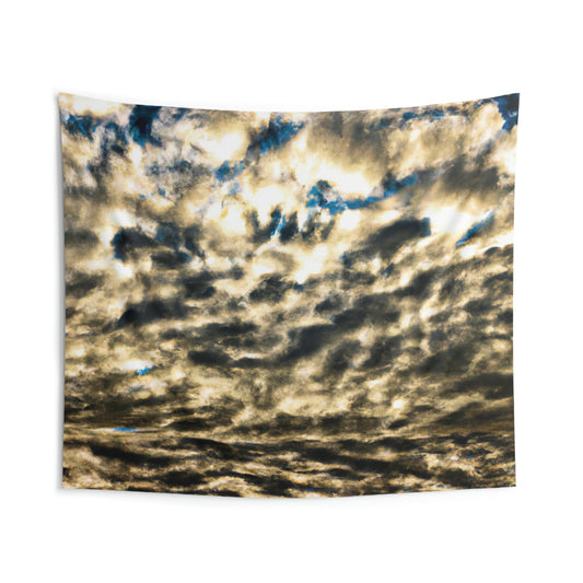 "A Reflection of Celestial Mirage". - The Alien Wall Tapestries