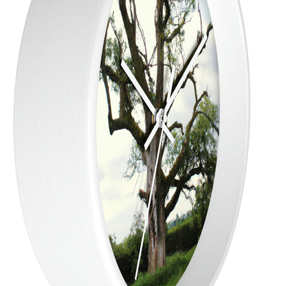 "The Ancient Tree in the Forgotten Meadow" - The Alien Wall Clock