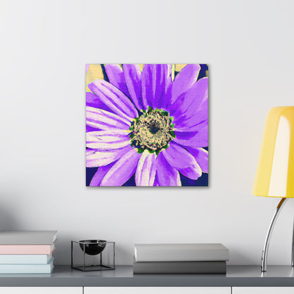 Purple Petals Popping: Create an Eye-Catching Daisy-Rose Fusion - The Alien Canva