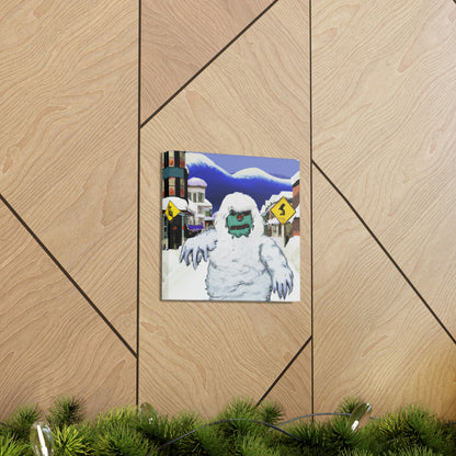 Frozen Terror: The Abominable Snowman's Reign - The Alien Canva