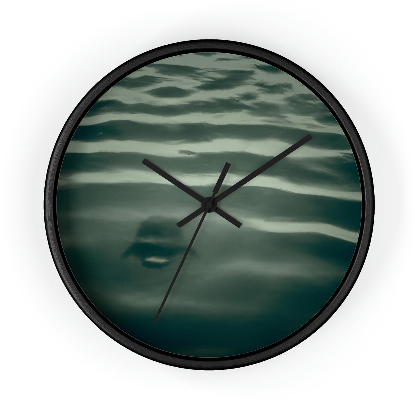 "Hidden Depths". - The Alien Wall Clock