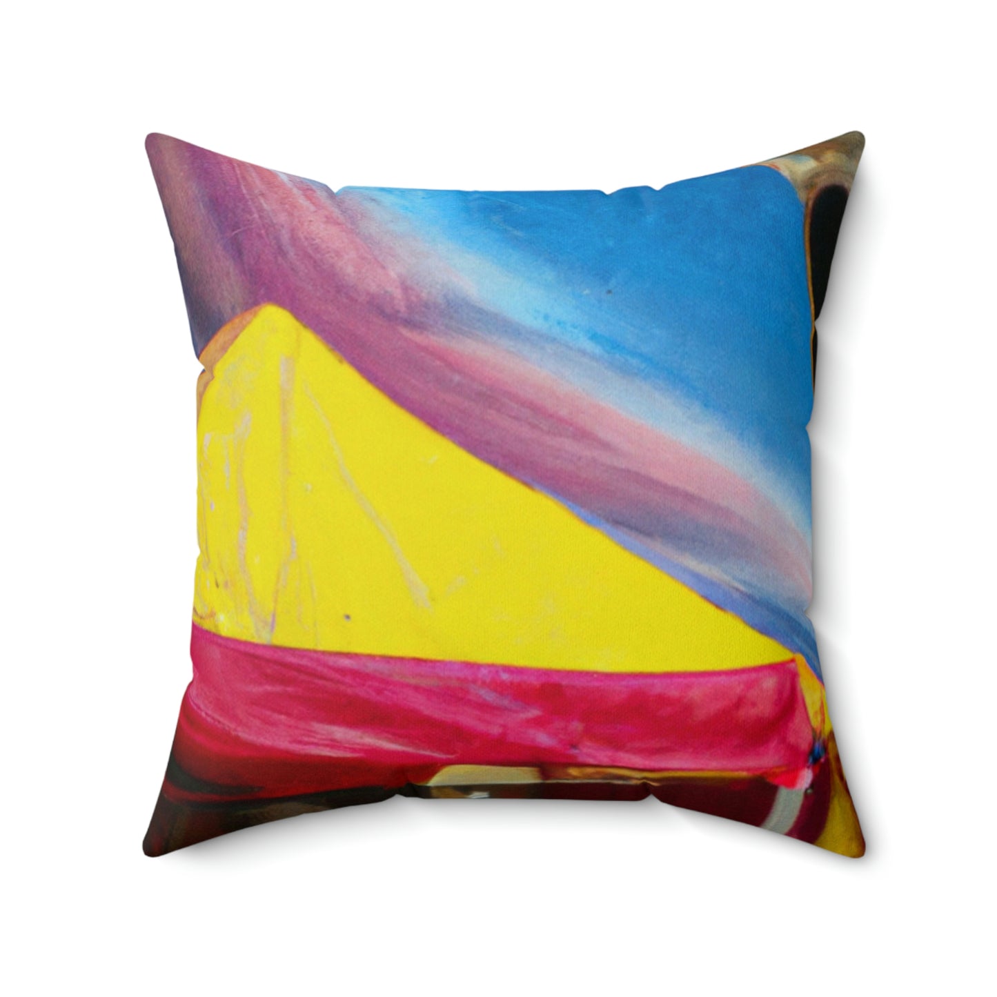 "Fair Invaders: A Cosmic Crash Course" - The Alien Square Pillow