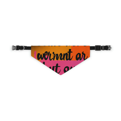 "Brave in the Face of Nightmares" - Das Alien Pet Bandana Halsband