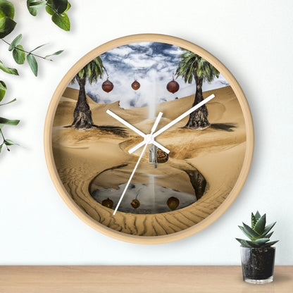 The Mirage of the Desert Sands - The Alien Wall Clock