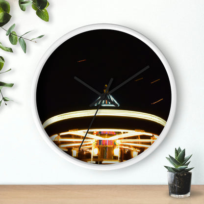 "Carousel Nights: A Glimmer of Starlight" - El reloj de pared alienígena