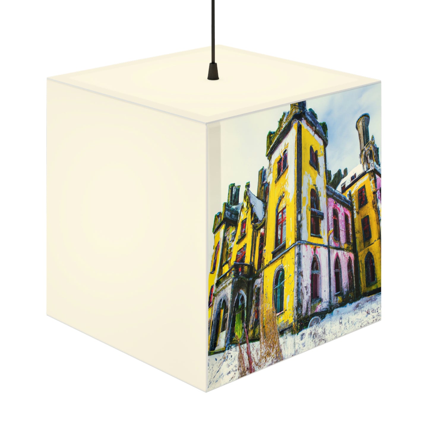 "Castle of Snow and Shadows" - The Alien Light Cube Lamp